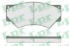 LPR 05P1651 Brake Pad Set, disc brake